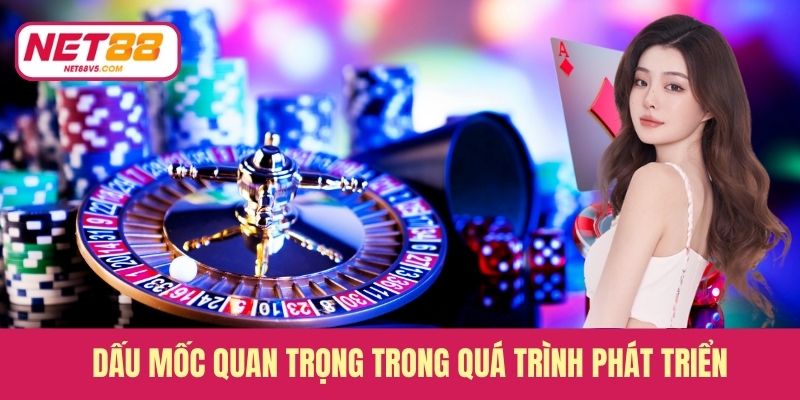 Dấu mốc quan trọng trong quá trình phát triển