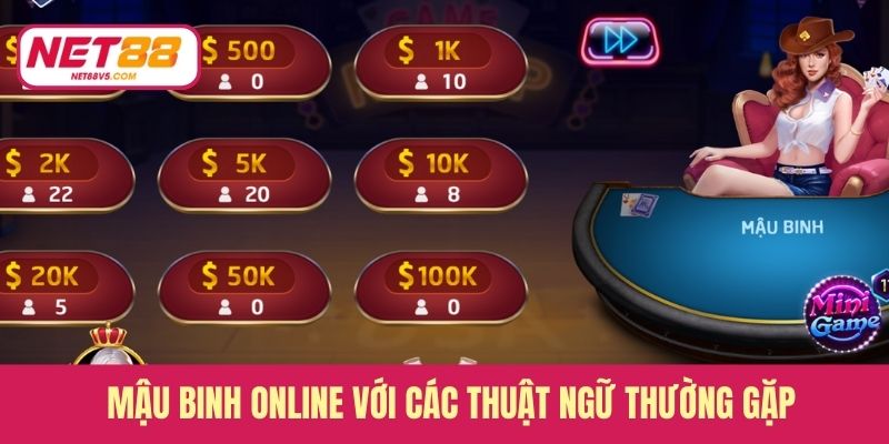 Mậu binh online với các thuật ngữ thường gặp 