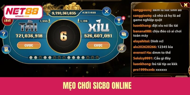 Mẹo Chơi Sicbo Online